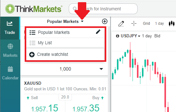 Create Watchlist